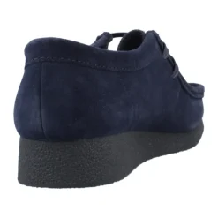 Clarks Snøresko*Wallabeeevosh Suede Blå