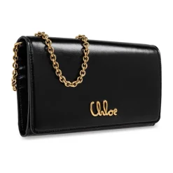 Chloé Punge & Kortholder*Wallet on chain Iconic Sort