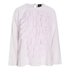 Bitte Kai Rand Bluser & Skjorter*Washi voile bluse med flæser Pink