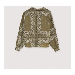 The New Society Bluser & Skjorter*Waterlily Shirt Grøn