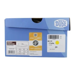 Hey Dude Snøresko*Wendy Stretch Mesh Blå