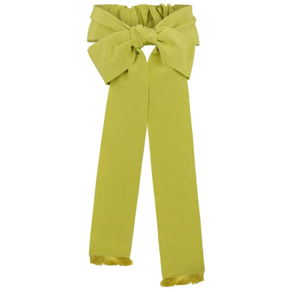 RED Valentino Bælter*Wide Bow Hairband Grøn