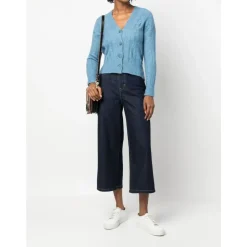 Kenzo Jeans*Wide Jeans Blå