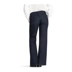 Cambio Jeans*Wide Leg Jeans Blå