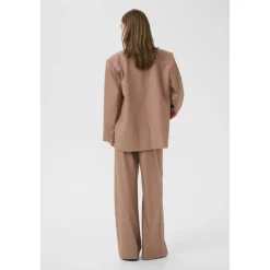 Gestuz Bukser*Wide Trousers Brun