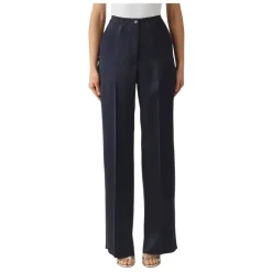 Liviana Conti Bukser*Wide Trousers Blå