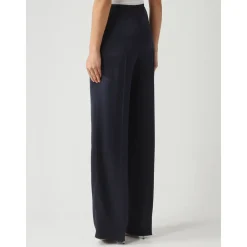 Liviana Conti Bukser*Wide Trousers Blå