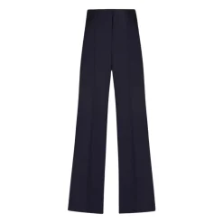 Manuel Ritz Bukser*Wide Wool Trousers Blå