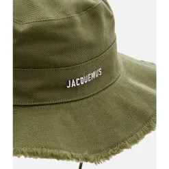 Jacquemus Huer & Kasketter*Wide-brim Fisherman Hat Grøn