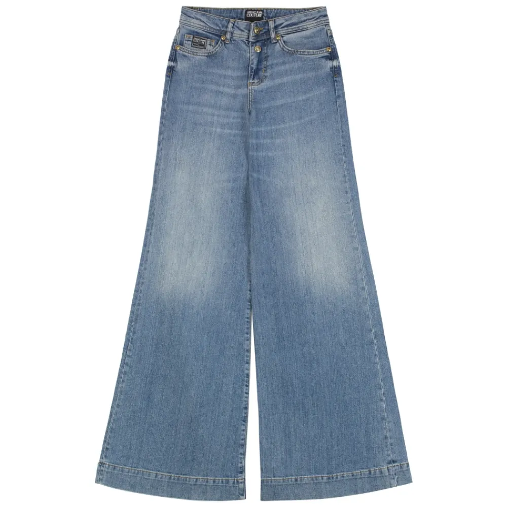 Versace Jeans Couture Jeans*Wide-leg Jeans Blå