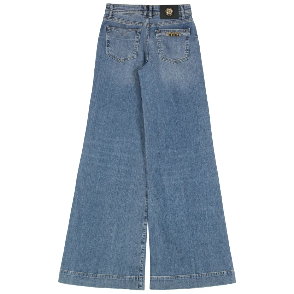 Versace Jeans Couture Jeans*Wide-leg Jeans Blå