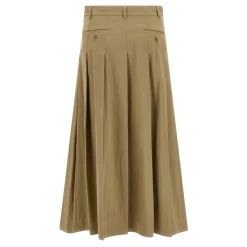 Weekend Max Mara Nederdele*WkDorme Midi Skirt Beige