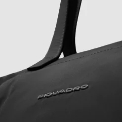 Piquadro Laptop Tasker*Women's foldable laptop bag 15,6 Sort