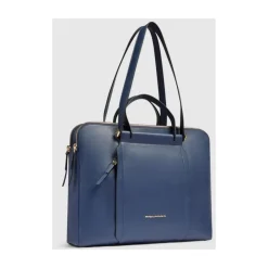 Piquadro Laptop Tasker*Women's laptop and Pad® bag with two dividers,RFID and shock absorbing protection Blå