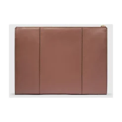 Piquadro Laptop Tasker*Women's leather clutch for iPad® Brun