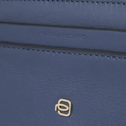 Piquadro Laptop Tasker*Women's leather clutch for iPad® Blå
