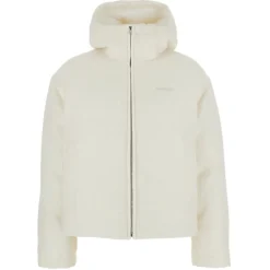 Gucci Jakker*Wool Bouclé Jakke med Logo Hvid