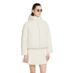 Gucci Jakker*Wool Bouclé Jakke med Logo Hvid