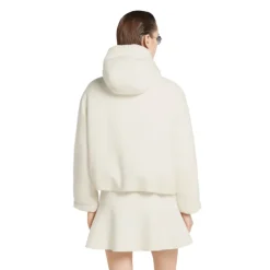 Gucci Jakker*Wool Bouclé Jakke med Logo Hvid