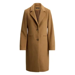 Ralph Lauren Frakker*Wool Sb-Lined Coat Brun