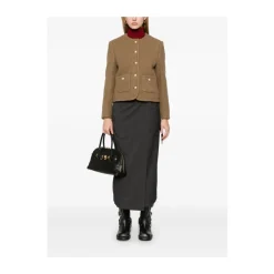 Dunst Nederdele*Wrap design kul nederdel Grå