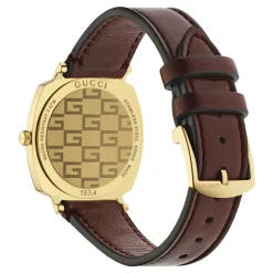 Gucci Ure*YA157405 - Grip t d PVD urkasse Gul