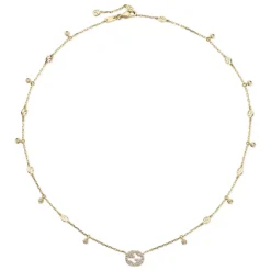 Gucci Smykker*YBB729402002 - 18kt d, Diamanter - Halskæde Gul