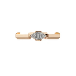 Gucci Smykker*YBC744971001 - Oro Rosa 18kt, Diamanter - Link to Love ring i 18kt pink d Gul