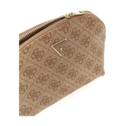Guess Toilettasker*Zamira 4G Logo Toilettaske Beige