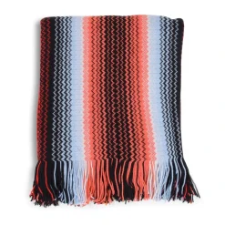 Missoni Tørklæder*Zigzag Strikket Halstørklæde Multifarvet
